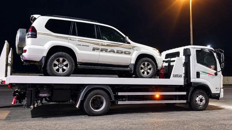 یدک کش آبیک برای حمل خودرو