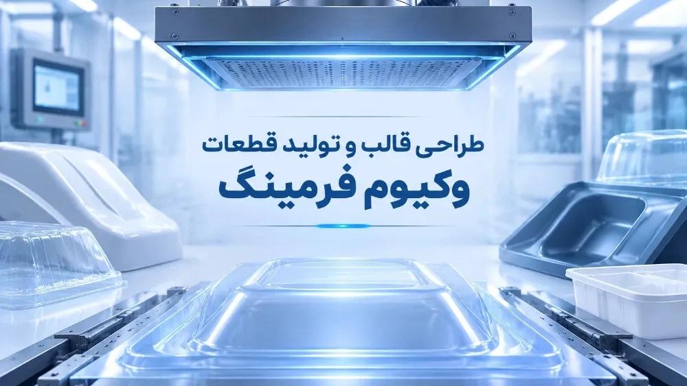 طراحی قالب و تولید قطعات وکیوم فرمینگ