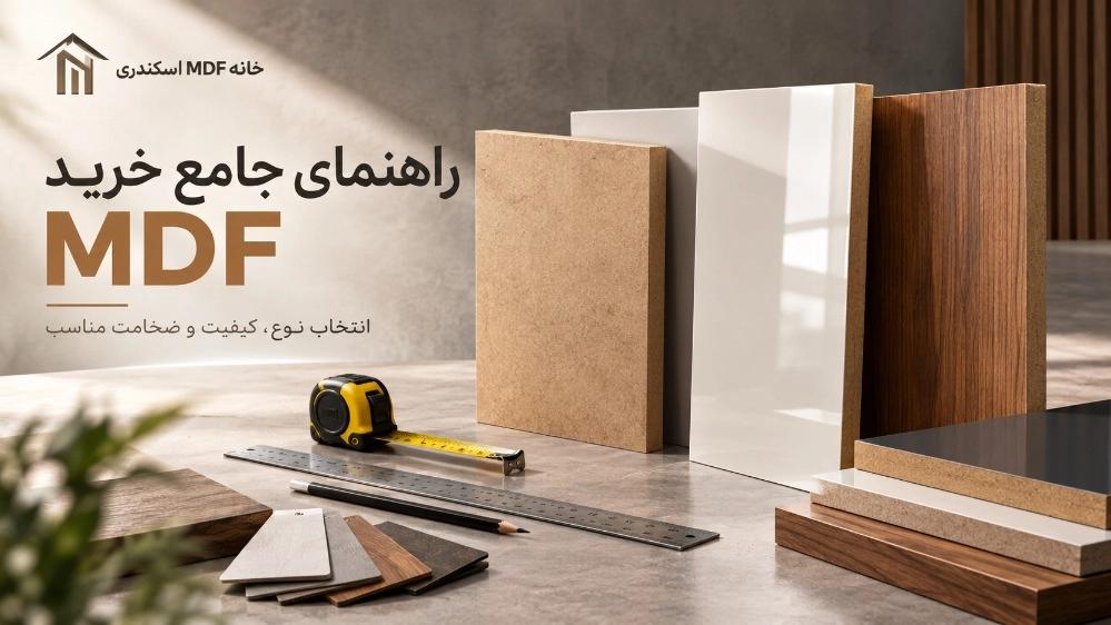 راهنمای خرید MDF برای کابینت؛ نکات انتخاب MDF باکیفیت