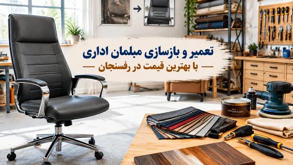 تعمیر و بازسازی مبلمان اداری با بهترین قیمت در رفسنجان