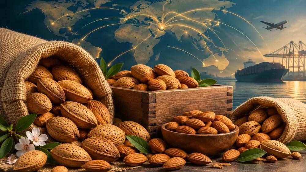 فروش عمده و صادرات بادام درختی در تهران