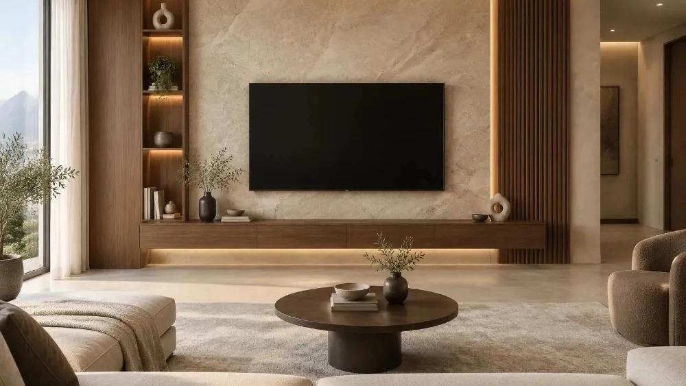 هزینه طراحی و اجرای تی وی وال در ساری با مجموعه عقیق