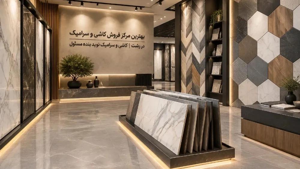 بهترین مرکز فروش کاشی و سرامیک در رشت