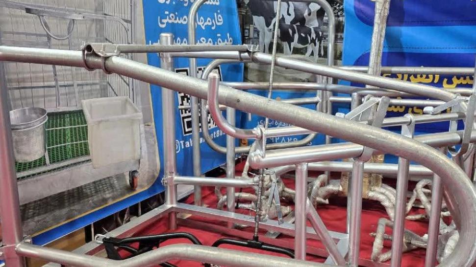 سفارش ساخت باکس شیردوش و سم‌ چین گاوداری