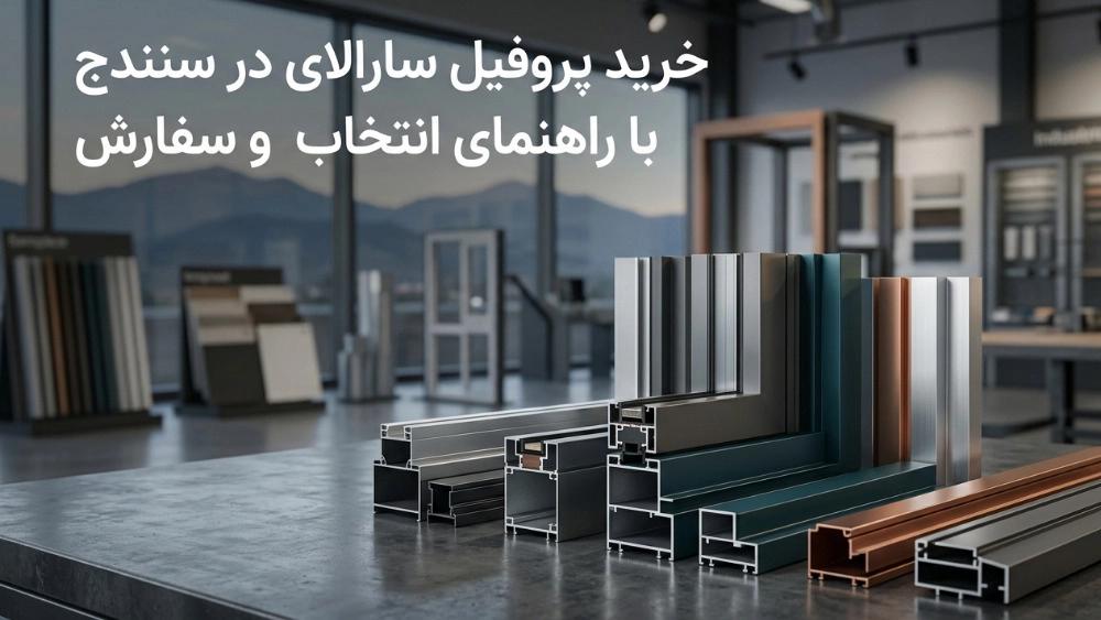 خرید پروفیل سارالای در سنندج با راهنمای انتخاب و سفارش