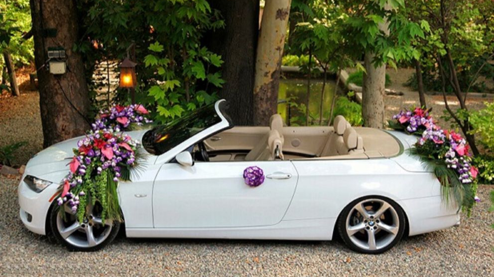 نکات قابل توجه برای تزئین ماشین عروس