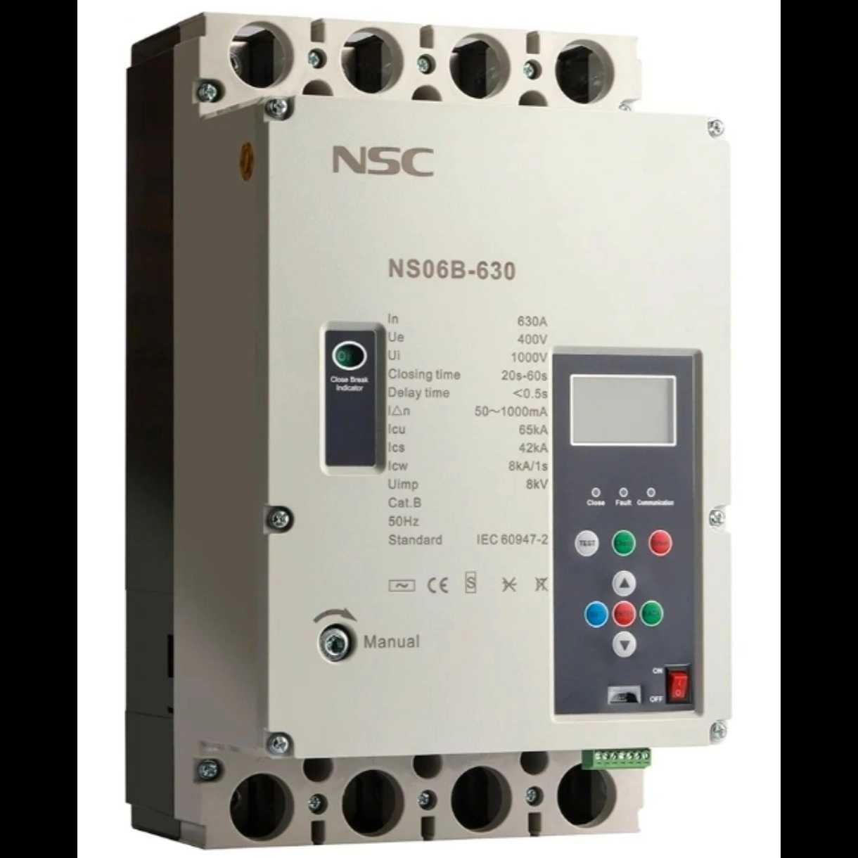 کنتاکتور هوشمند NSC از رنج ۴۰۰ تا ۸۰۰ آمپر