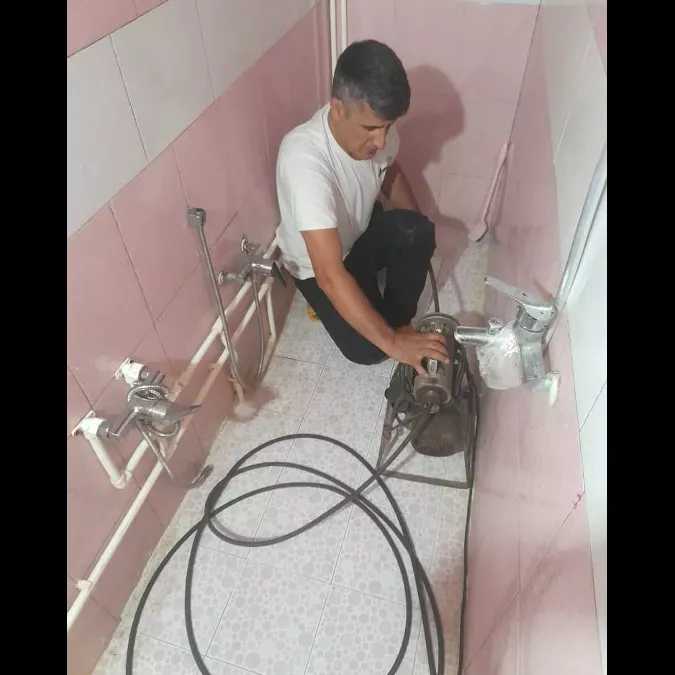 رفع گرفتگی بوی نامطبوع سرویس بهداشتی