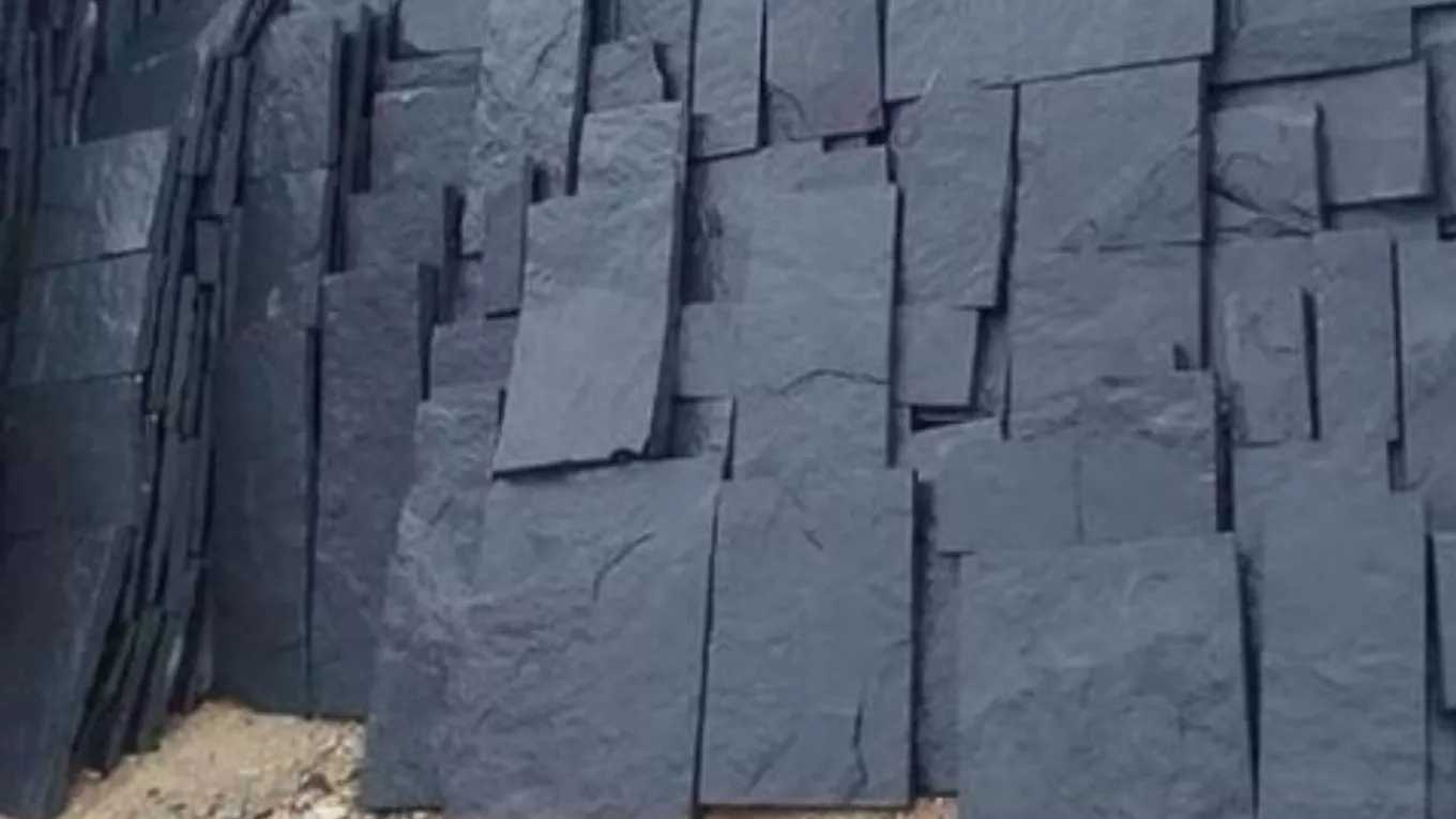 سنگ ورقه ای مشکی میگون و کاربرد آن