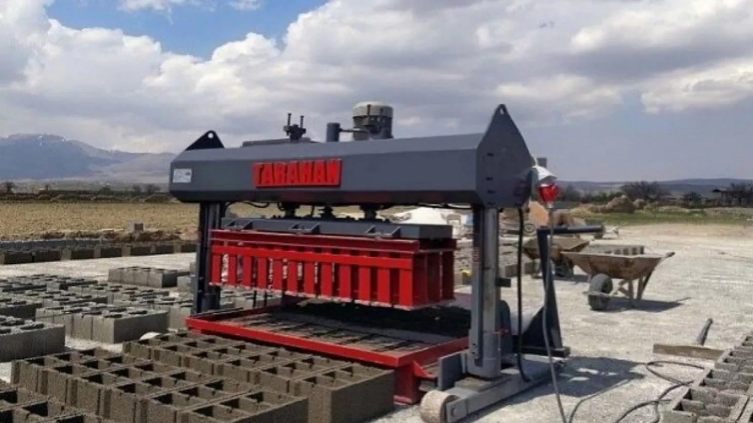 عملکرد ماشین آلات تولید بلوکهای بتنی