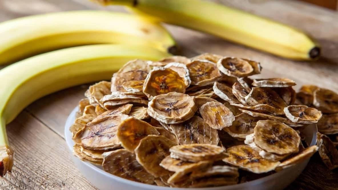 خواص موز خشک شده
