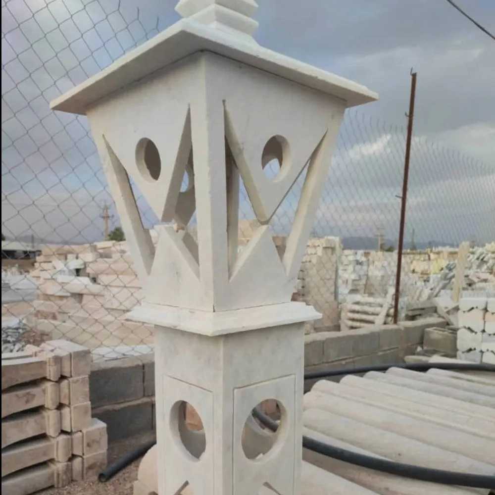 تولید مصنوعات سنگی نما رومی ونرده سنگی و کتیبه مهدی در سیرجان کرمان