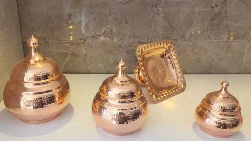 کارگاه مس فضلی، تولید ظروف تزئینی مس در زنجان