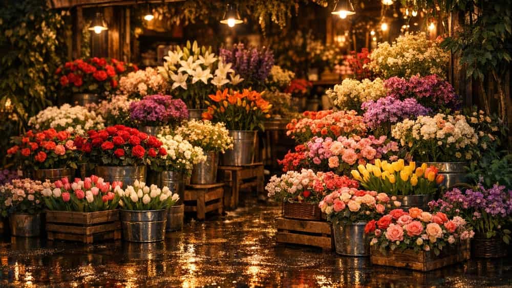 خرید از گل فروشی شبانه روزی در بازار گل محلاتی خرید از گل فروشی شبانه روزی در بازار گل محلاتی