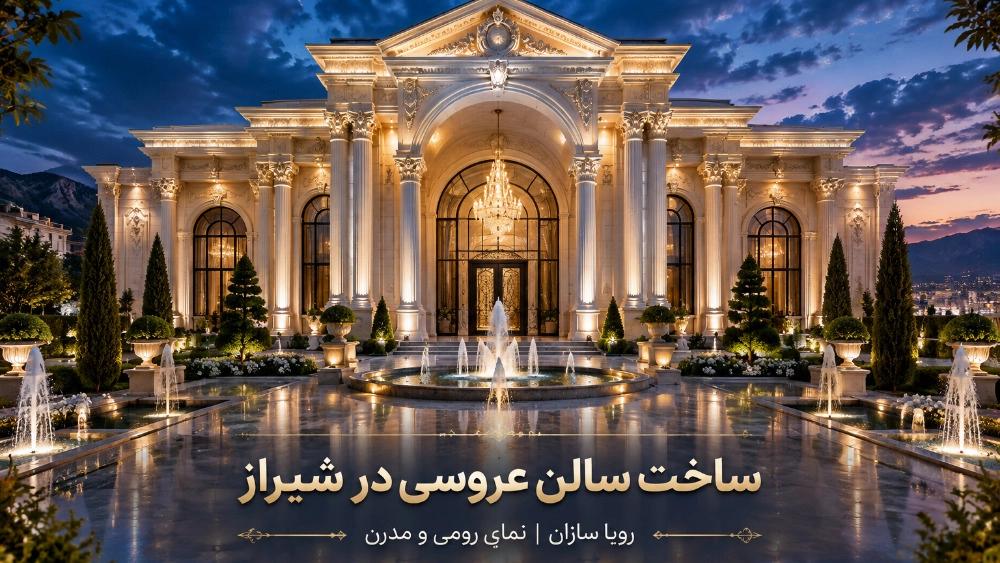 ساخت سالن عروسی در شیراز با بهترین نما