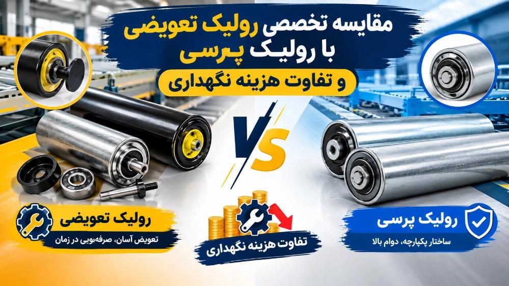 مقایسه تخصصی رولیک تعویضی با رولیک پرسی و تفاوت هزینه نگهداری