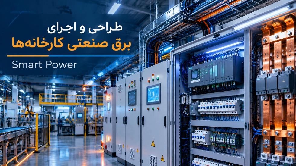 طراحی و اجرای برق صنعتی کارخانه ها در نجف آباد