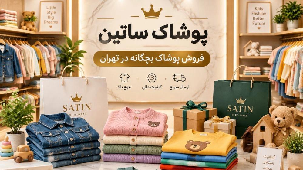 فروش پوشاک بچگانه در تهران از پوشاک ساتین