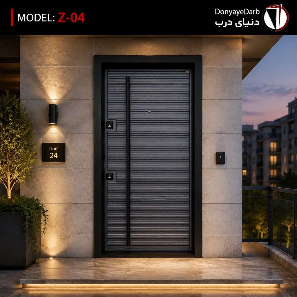 درب ضدسرقت با خطوط افقی درب ضدسرقت با خطوط افقی