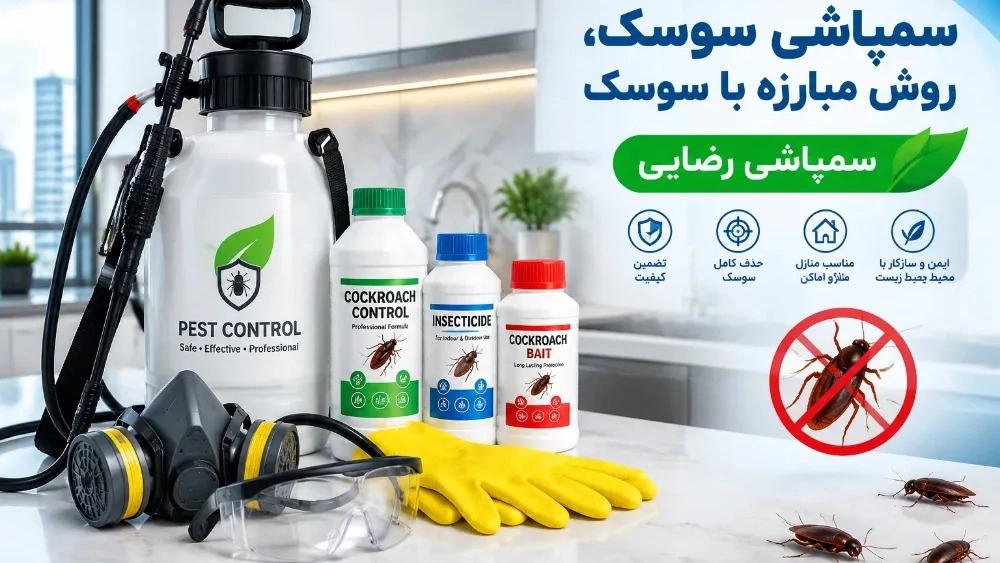 سمپاشی سوسک در همدان، بهترین روش مبارزه با سوسک