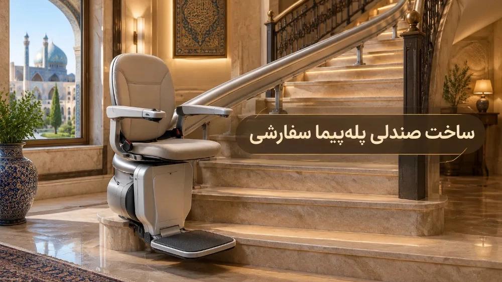 ساخت صندلی پله پیما در اصفهان با طراحی سفارشی
