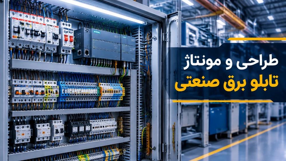 طراحی و مونتاژ تابلو برق صنعتی طبق استانداردهای روز