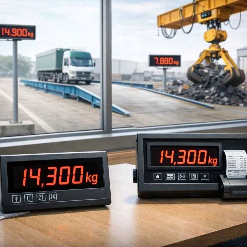 نشاندهنده دوم باسکول وزنکشی