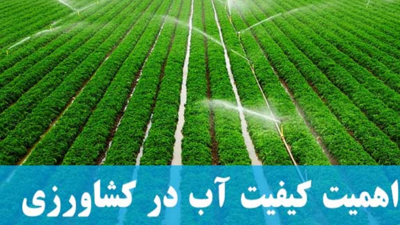 کیفیت آب چه اهمیتی در کشاورزی دارد ؟