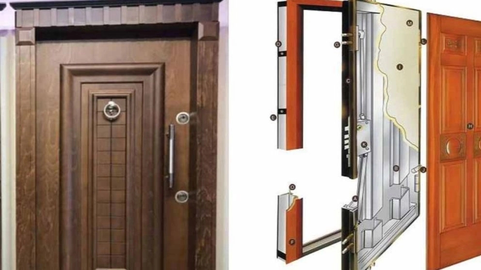 اجزای تشکیل دهنده درب ضد سرقت