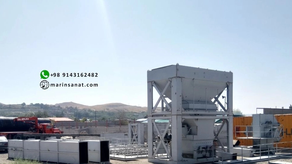 ساخت دستگاه های پخت آسفالت گچ شن و ماسه مارینا صنعت کارایول در تبریز