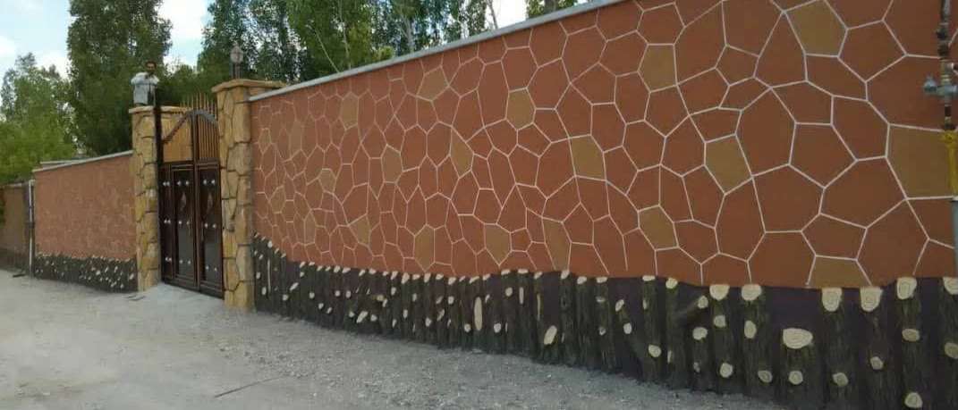 اجرای نمای منیرال