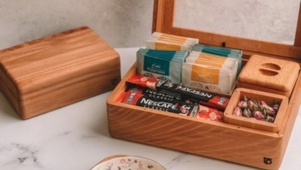 جعبه چوبی دمنوش