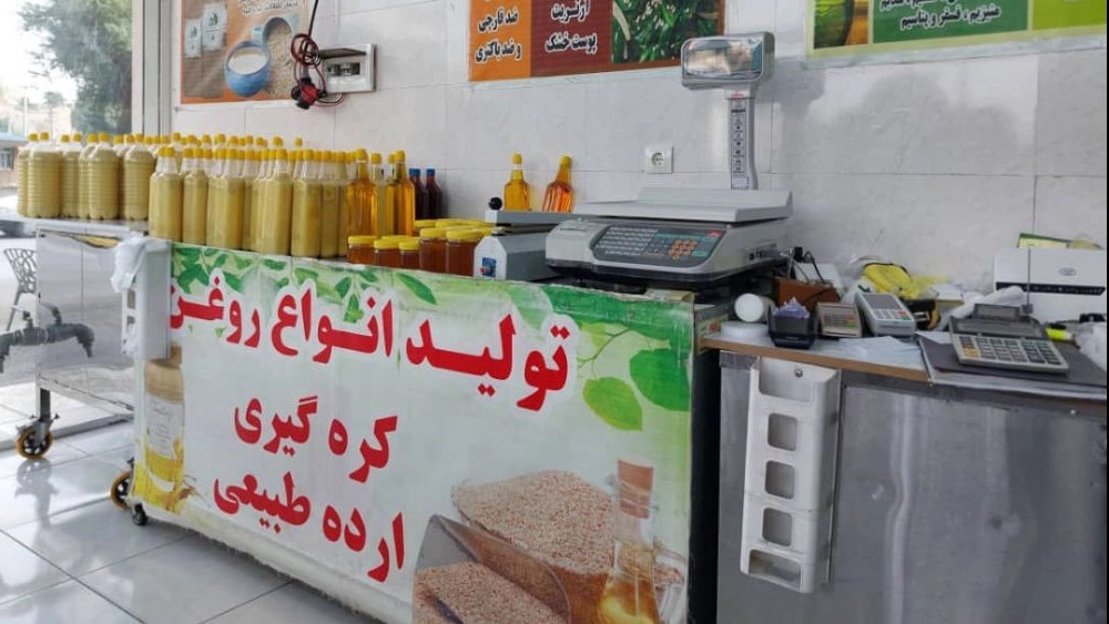 فروش ارده کنجد در خانه ارگانیک میکائیل