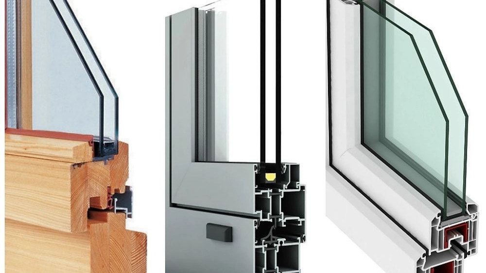 انواع پنجرههای PVC و uPVC