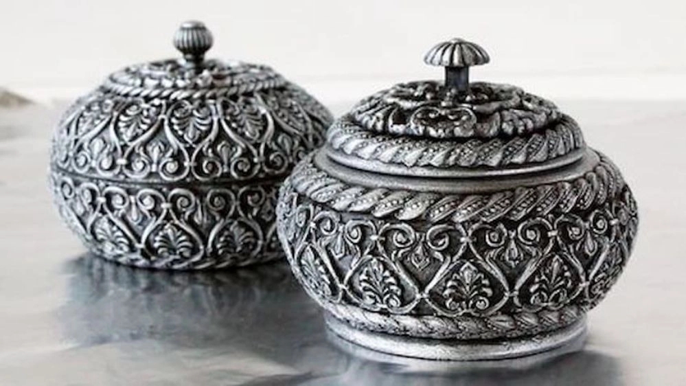 خرید ظروف نقره قدیمی در تهران