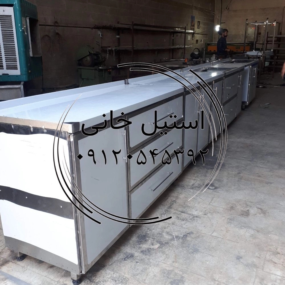 کابینت زمینی استیل: زیبایی، دوام و کارایی در آشپزخانه شما!