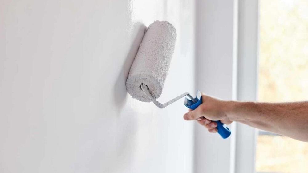 اجرای نقاشی ساختمان علیزاده در تهران