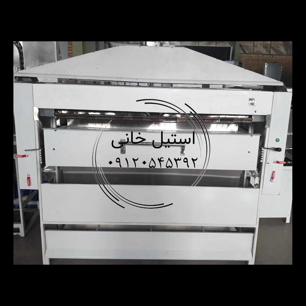 کباب پزتابشی استیل