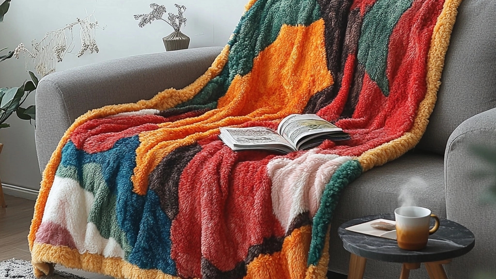 پتوی گلبافت ژلهای مسافرتی؛ بهترین انتخاب برای سفرهای کوتاه و طولانی