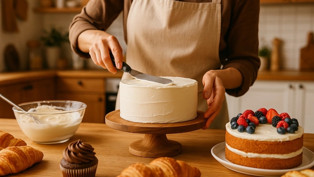 آموزش شیرینی و کیک از پایه تا پیشرفته در بم؛ چرا آموزشگاه ریحان انتخاب اول است؟