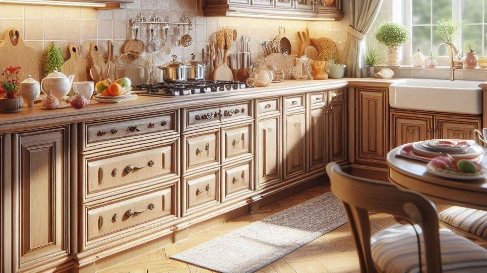 تولید کابینت آشپزخانه گلس، MDF، PVC
