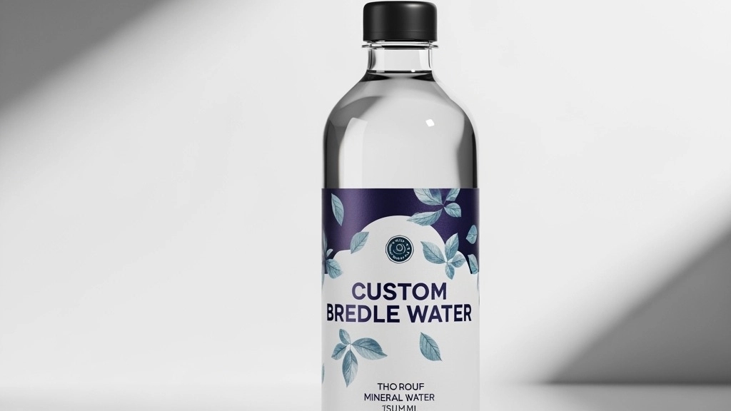 بهترین قیمت چاپ لوگو بر روی آب معدنی لوکس و هدیهای