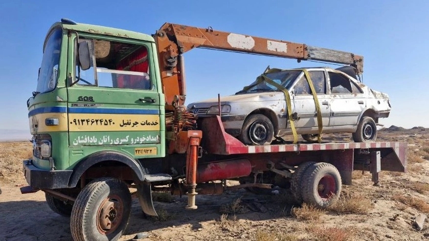 یدک کش و حمل خودرو پورعسگری در کاشان