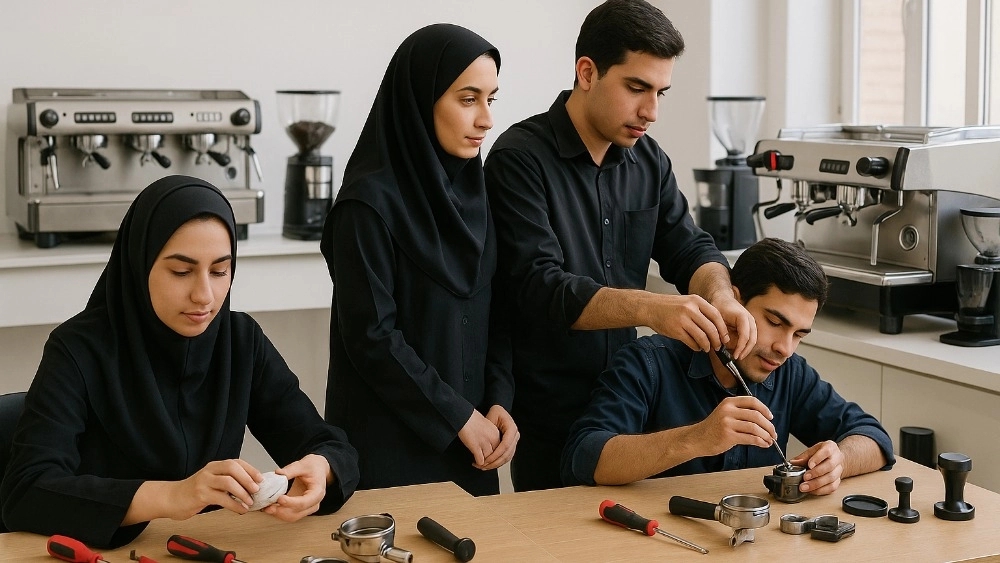 معرفی دورههای جامع تعمیرات باریستا در آموزشگاه فن ویستا اصفهان