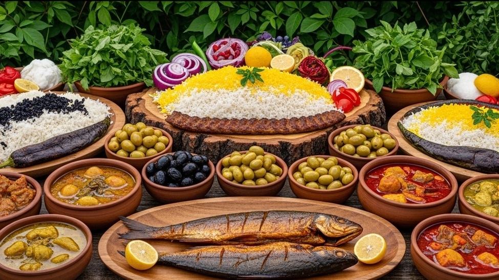 غذاهای محلی رودسر و رحیم آباد