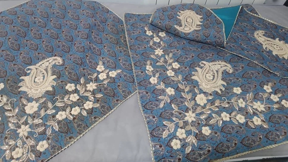 بهترین پارچه برای ترمه دوزی در آموزشگاه عمادی طرشت