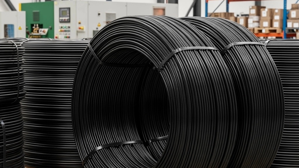 صنایع مفتولی تاجیک، تولید فروش مفتول گالوانیزه سیاه روکش دار pvc در ورامین تهران