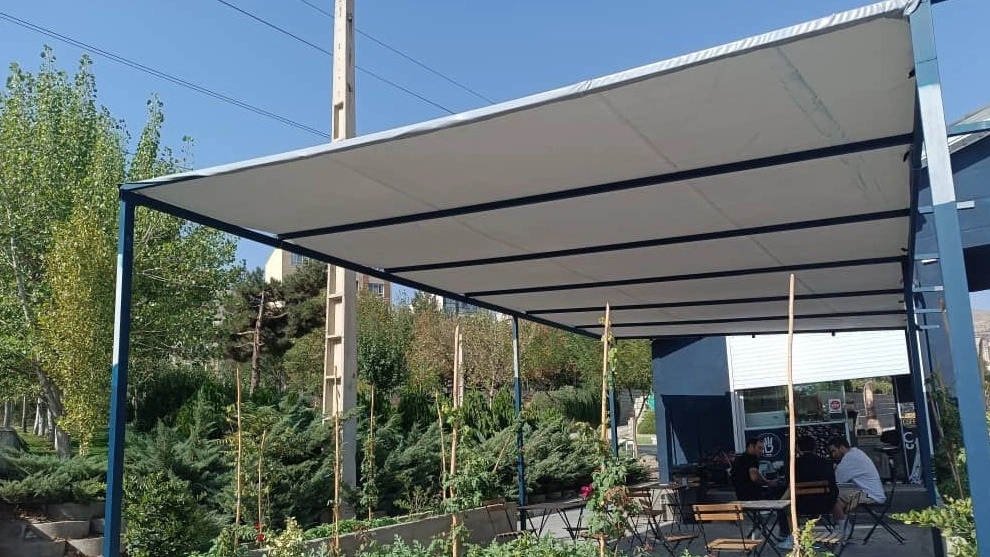 نصب چادر ضد آب برزنتی و مشمع کانتینری در تهران