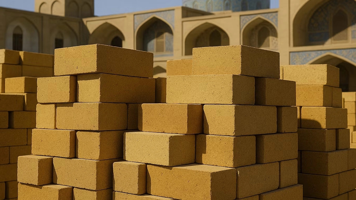 تولید آجر نسوز نما ضدحرارت در اصفهان