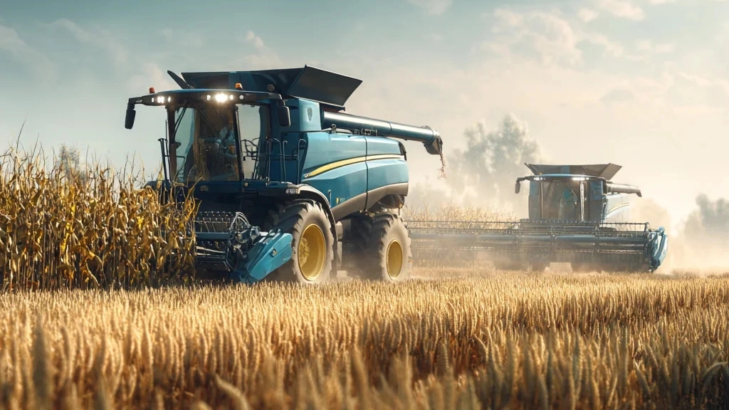 فروش انواع تیلر و کمباین در همدان